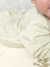 Aengbay昂貝莫代爾嬰兒睡衣夏季家居服寶寶連體衣睡袍新生兒衣服薄款 綠色 73cm 曬單實(shí)拍圖