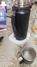 恩爾美（nRMEi）保溫杯大容量男女士茶水分離316不銹鋼高顏值便攜冷泡茶水壺杯子 【316+茶水分離】黑色800ml 曬單實拍圖