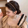 向晚 頭箍2件套法式褶皺發(fā)箍女細(xì)邊高顱頂頭箍氣質(zhì)壓碎發(fā)頭飾七夕禮物 曬單實(shí)拍圖
