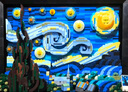 樂(lè)高（LEGO）積木21333梵高星月夜18歲+玩具 IDEAS系列星空生日禮物家居裝飾 曬單實(shí)拍圖