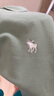 ABERCROMBIE & FITCH【經(jīng)典小麋鹿】男裝25夏季新款通勤POLO衫短袖T恤KI124-5182 綠色 M (180/100A) 曬單實(shí)拍圖