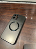 奶小鴨 【AG磨砂】適用蘋果12promax手機(jī)殼 iphone12promax保護(hù)套magsafe磁吸充電全包防摔男女款 石墨黑 曬單實(shí)拍圖