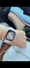 Apple/蘋果 Watch Series 10 智能手表GPS款42毫米玫瑰金色鋁金屬表殼淡桃粉色運(yùn)動(dòng)型表帶M/L MX1V3CH/B 曬單實(shí)拍圖