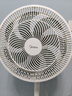 美的（Midea）電風(fēng)扇落地扇家用七葉辦公室輕音電扇立式大風(fēng)量節(jié)能易拆洗節(jié)能宿舍電扇 【全新升級(jí)7葉加高大網(wǎng)罩】白色 曬單實(shí)拍圖