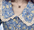 愛(ài)馬仕（HERMES）項(xiàng)鏈女 Pop 經(jīng)典H吊墜鍍金項(xiàng)鏈鎖骨鏈節(jié)生日禮物送女友七夕送禮 H147991FO03 曬單實(shí)拍圖
