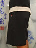 Fila奧萊專(zhuān)柜夏季冰絲速干刺繡短褲運(yùn)動(dòng)男女休閑五分褲冰感空調(diào)五分褲 斐樂(lè)黑色短褲刺繡 2XL 140一155斤 曬單實(shí)拍圖
