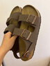 BIRKENSTOCK勃肯德國(guó)進(jìn)口男款時(shí)尚舒適百搭軟木Milano系踝涼鞋 棕色常規(guī)版634501 40 曬單實(shí)拍圖