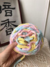 趣木也3.3兩大團細冰條線(xiàn)粗毛線(xiàn)團手工diy材料勾鞋鉤拖鞋男女編織圍巾 淺灰【3.3兩/大號線(xiàn)團】 曬單實(shí)拍圖