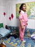 木木屋童裝女童夏季套裝2025新款兒童夏裝短袖洋氣網(wǎng)紅兩件套女孩衣服 粉色長(zhǎng)褲款 130 適合120-130cm年齡7-8歲 曬單實(shí)拍圖