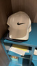 耐克（NIKE）帽子男女棒球帽鴨舌帽nike遮陽帽防曬夏季戶外黑色白色 可調(diào)節(jié) BV1076-100白色 均碼 曬單實(shí)拍圖