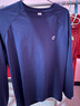 森馬（Semir）長袖T恤男吸濕速干抗菌防曬發(fā)熱打底衫2025春季新款內(nèi)搭情侶 紫藍(lán)80635 L 曬單實拍圖