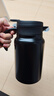 【316茶壺】辦公家用保溫壺茶水分離泡茶壺大容量水壺 黑色 1500ml 曬單實(shí)拍圖
