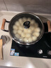 鐵仕達(dá)（Telssida）木柄雙耳加厚鑄鐵鍋烙餅鍋老式生鐵鍋無涂層平底鍋不粘煎鍋餅鐺 曬單實拍圖