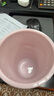 樂扣樂扣（LOCK&LOCK）粗吸管杯奶茶杯塑料杯學(xué)生水杯女士男士果汁杯 粉色 720ml 曬單實拍圖