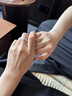 BOEAY木與枝情侶對戒999純銀戒指女款男士足銀鐘久久求婚戒指結(jié)婚表白 【免費(fèi)刻字】999純銀木與枝情侶對戒 曬單實(shí)拍圖