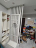 德昌福鋁合金方通隔斷屏風玄關立柱柵欄免打孔客廳辦公室木紋鋁方管豎條 高雅黑 5*5cm立柱規(guī)格【高201-250cm】 曬單實拍圖