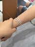 慕寶琳9999足銀靈蛇純銀手鐲男女輕奢小眾設計高級感情侶禮物多圈銀手環(huán) 多環(huán)靈蛇手鐲 配證書(shū)禮盒 曬單實(shí)拍圖
