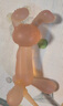 beedoll蓓兜嬰兒牙膠磨牙棒口欲期兔兔牙膠咬咬樂玩具硅膠4月齡+草莓粉 曬單實拍圖