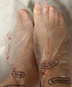 BABY FOOT日本足膜去死皮老繭嫩腳后跟腳干裂脫皮去角質(zhì)修復滋潤腳膜套2盒 曬單實拍圖