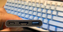 畢亞茲 Type-C擴展塢讀卡器網(wǎng)口網(wǎng)線轉(zhuǎn)接頭 USB3.0分線器有線網(wǎng)卡RJ45轉(zhuǎn)換器 hdmi4K高清pd充電拓展塢 曬單實拍圖