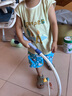 乖奇熊兒童運(yùn)動套裝夏季嬰幼無袖上衣服薄款褲子寶寶外出純棉背心兩件套 蜜瓜綠豆乳白 100 曬單實(shí)拍圖