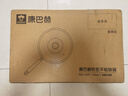 康巴赫炒鍋仿生不粘鍋無涂層鐵鍋家用炒菜鍋免開鍋電磁爐天然氣通用32cm 曬單實拍圖