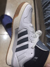 adidas ENTRAP休閑低幫運動板鞋男女少年感復古籃球鞋阿迪達斯 白色/藍色     42 曬單實拍圖