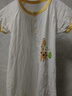 貝瑞加（Babyprints）嬰兒連體衣2件裝新生兒夏季純棉衣服短袖哈衣寶寶家居爬服 黃80 曬單實拍圖