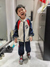 G.DUCKKIDS小黃鴨聯(lián)名奧特曼衣服男童套裝春秋季2024新款兒童運動兩件套寶寶 藏青色套裝 110 建議4~5歲【100-110cm】 曬單實拍圖