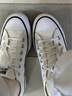 匡威（Converse）官方正品  All Star Lift兒童低幫厚底黑色帆布鞋 560251C 36碼 曬單實(shí)拍圖