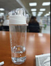 希樂塑料水杯tritan運動男女大容量戶外學(xué)生杯子600ml雪球白XL-2217 曬單實拍圖