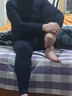 浪莎100%純棉秋衣秋褲男秋冬季寬松打底全棉毛衫保暖內(nèi)衣褲套裝7A抗菌 ·【藏青套裝】·圓領(lǐng)100%純棉 2XL /180 曬單實拍圖