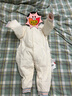 babylove【彩虹全能衣】嬰兒連體衣秋冬寶寶恒溫薄夾棉羊毛保暖哈衣爬服 曬單實(shí)拍圖
