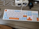 HELLO GANSSGANSS 3104TPro/3087T/3108TPro 客制化機(jī)械鍵盤高斯三模無線藍(lán)牙2.4G有線熱插拔辦公游戲 3104TPRO 白羽 KTT晶粉軸 曬單實(shí)拍圖