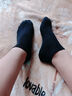 MENXX襪子男船襪秋冬白色10A抗菌運動(dòng)防臭毛巾底純新疆棉黑色短襪男 5雙黑色【四季常規款】 均碼 曬單實(shí)拍圖