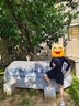 美津濃（MIZUNO）游泳褲男士防尷尬沙灘短褲雙層大碼泳衣泳鏡泳帽套裝夏B3122黑XL 曬單實拍圖