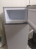 愛妻小冰箱迷你小型家用冷藏冷凍兩用宿舍出租房用雙門辦公室電冰箱節(jié)能省電 【一級(jí)能效】104L銀色【三天約一度電】 曬單實(shí)拍圖