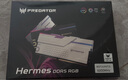 宏碁掠奪者（PREDATOR）48G(24G×2)套裝 DDR5 6000頻率 臺式機內(nèi)存條 Hermes冰刃系列 RGB燈條(C28) 白色 AI電腦配件 曬單實拍圖