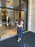 哈魯?shù)隙绦鋞恤女2025新款爆款夏季短款設(shè)計感潮流上衣時尚小個子減齡 高級灰 L （100-110斤） 曬單實(shí)拍圖
