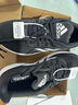 阿迪達(dá)斯 （adidas）夏季網(wǎng)面鞋官方艦店男鞋跑步鞋同款運(yùn)動(dòng)鞋緩震舒適透氣訓(xùn)練休閑鞋 黑白大LOGO/店長(zhǎng)主推款 40.5 曬單實(shí)拍圖