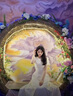 馨瑞緣白色連衣 夏天女2025年新款茶歇法式氣質(zhì)高級(jí)感收腰顯瘦夏 白色 S 均碼 曬單實(shí)拍圖