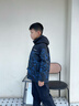 波司登25年冬羽絨服鴨絨男女兒童5A抗菌合體短款加厚防寒連帽外套 曬單實(shí)拍圖