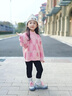 G.DUCKKIDS小黃鴨女童毛衣秋冬2025新款兒童毛線(xiàn)衣保暖針織衫中大童套頭上衣 粉色 110 尺碼4~5歲【100-110cm】 曬單實(shí)拍圖