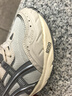 亞瑟士ASICS運動(dòng)鞋男鞋女鞋復古休閑舒適透氣時(shí)尚老爹鞋 GEL-1090 亮白色/片狀巖石 38 曬單實(shí)拍圖