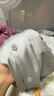 ubras流光滿印翻領(lǐng)短袖短褲套裝家居服睡衣女薄款舒適居家 【男款】短袖短褲-發(fā)呆小羊-灰 L 曬單實拍圖