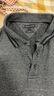 TOMMY HILFIGER【紳動(dòng)POLO】夏季男純棉珠地網(wǎng)眼花紗鑲邊修身短袖T恤POLO34755 灰色DW5 L （推薦：140-155斤） 曬單實(shí)拍圖