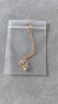 中國(guó)黃金（CHINA GOLD）黃金手鏈女足金四葉草手鏈結(jié)婚首飾七夕情人節(jié)生日禮物送女友老婆 京速達(dá)*四葉草手鏈約1.7-1.8g【玫瑰禮盒】 曬單實(shí)拍圖