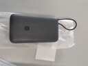 小米（MI）【3C認(rèn)證】小米自帶線充電寶 20000 22.5W 深灰可上飛機(jī)/火車多彩便攜   iPhone安卓可用 曬單實(shí)拍圖
