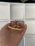 福佳來黃金滿天星手鐲999足金包足銀大氣實心閃耀推拉鐲子情人節(jié)送老婆 金3克總重約30克滿天星手鐲 曬單實拍圖