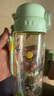 富光兒童水杯壺PPSU小學生夏雙飲吸管杯幼兒園孕產(chǎn)婦女塑料杯子620ml 曬單實拍圖